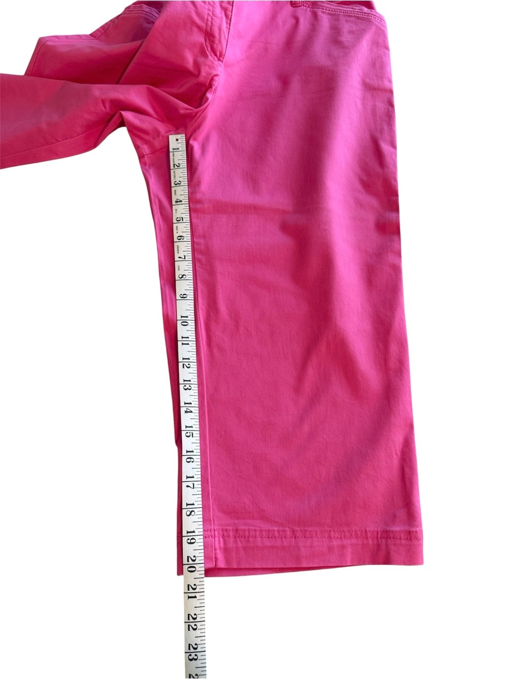 KAREN SCOTT Hot Pink Women's Capri Pants Size 14 - Picture 7 of 8